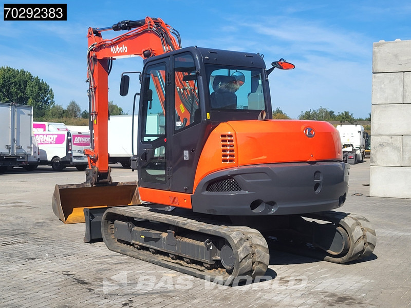 Kubota KX080-4 A/C - 3 BUCKETS - Minikotró: 5 kép. Kubota KX080-4 A/C - 3 BUCKETS - Minikotró: 5 kép.