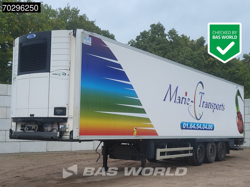 LAMBERET Carrier Vector 1950Mt Bi-temp Lift Axle Tailgate - Félpótkocsi hűtős: 1 kép. LAMBERET Carrier Vector 1950Mt Bi-temp Lift Axle Tailgate - Félpótkocsi hűtős: 1 kép.