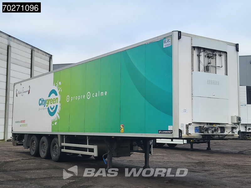 LAMBERET SR2B-5T8-1B Tailgate Liftachse SAF Sliding Wall LBW - Félpótkocsi hűtős: 3 kép. LAMBERET SR2B-5T8-1B Tailgate Liftachse SAF Sliding Wall LBW - Félpótkocsi hűtős: 3 kép.
