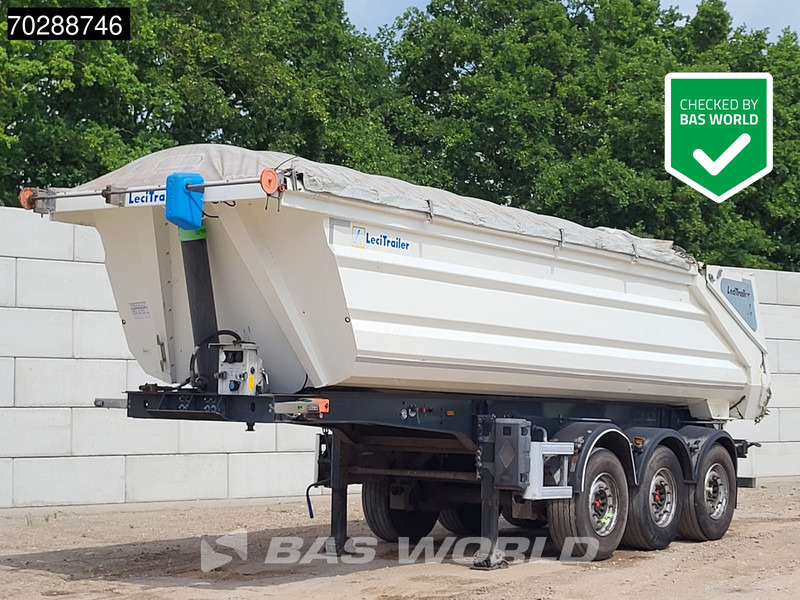 Lecitrailer 3E20 3E20 3 axles 26m3 Lift-Axle - Félpótkocsi billenőplatós: 1 kép. Lecitrailer 3E20 3E20 3 axles 26m3 Lift-Axle - Félpótkocsi billenőplatós: 1 kép.