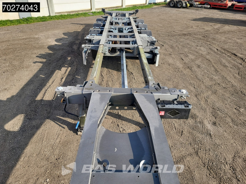 Félpótkocsi cserefelépítményes Lecitrailer SR3EC 3 axles UNUSED Liftachse Multi'45: 7 kép.