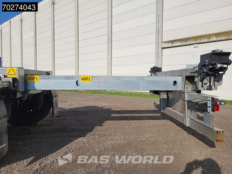 Félpótkocsi cserefelépítményes Lecitrailer SR3EC 3 axles UNUSED Liftachse Multi'45: 9 kép.