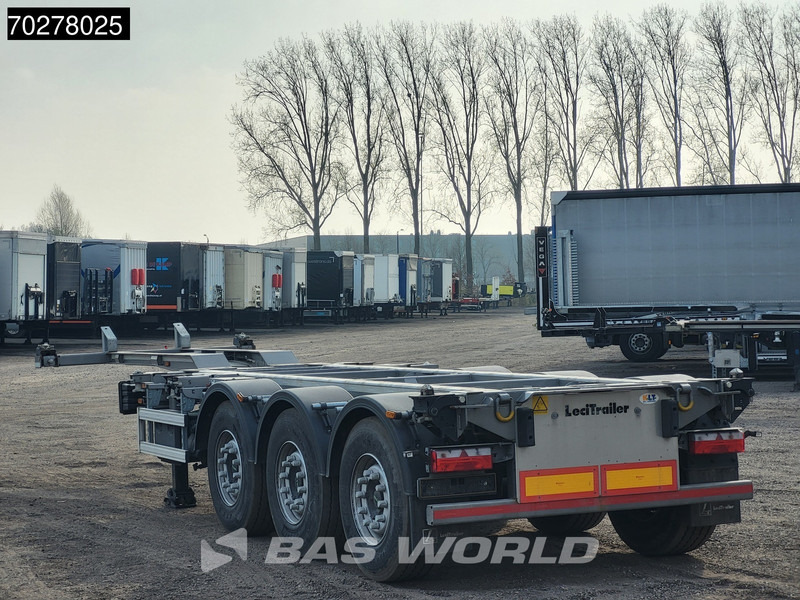 Lecitrailer SR3EC 3 axles UNUSED Liftachse Multi'45 - Félpótkocsi cserefelépítményes: 2 kép. Lecitrailer SR3EC 3 axles UNUSED Liftachse Multi'45 - Félpótkocsi cserefelépítményes: 2 kép.