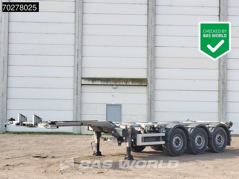 Lecitrailer SR3EC 3 axles UNUSED Liftachse Multi'45 - Félpótkocsi cserefelépítményes: 1 kép. Lecitrailer SR3EC 3 axles UNUSED Liftachse Multi'45 - Félpótkocsi cserefelépítményes: 1 kép.