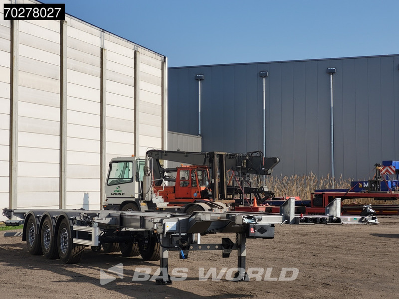 Lecitrailer SR3EC 3 axles UNUSED Liftachse Multi'45 - Félpótkocsi cserefelépítményes: 3 kép. Lecitrailer SR3EC 3 axles UNUSED Liftachse Multi'45 - Félpótkocsi cserefelépítményes: 3 kép.