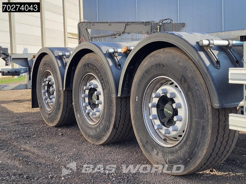 Félpótkocsi cserefelépítményes Lecitrailer SR3EC 3 axles UNUSED Liftachse Multi'45: 17 kép.