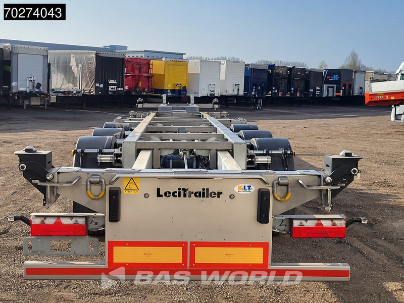 Félpótkocsi cserefelépítményes Lecitrailer SR3EC 3 axles UNUSED Liftachse Multi'45: 8 kép.