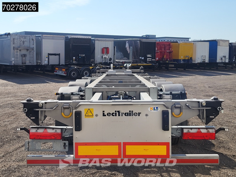 Lecitrailer SR3EC 3 axles UNUSED Liftachse Multi'45 - Félpótkocsi cserefelépítményes: 3 kép. Lecitrailer SR3EC 3 axles UNUSED Liftachse Multi'45 - Félpótkocsi cserefelépítményes: 3 kép.