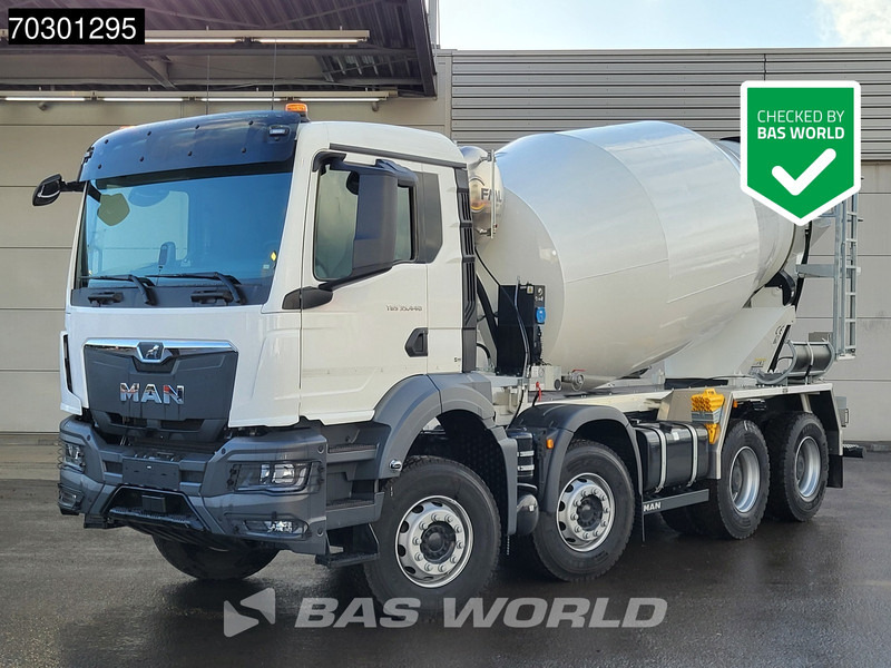 MAN 35.440 8X4 NEW! 10m3 mixer Steelsuspension Automatic Euro 6 - Betonmixer: 1 kép. MAN 35.440 8X4 NEW! 10m3 mixer Steelsuspension Automatic Euro 6 - Betonmixer: 1 kép.