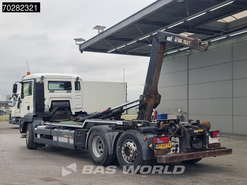 MAN TGA 26.360 6X2 NL-Truck Hydrauliek Haakarm Euro 5 - Horgos rakodó teherautó: 3 kép. MAN TGA 26.360 6X2 NL-Truck Hydrauliek Haakarm Euro 5 - Horgos rakodó teherautó: 3 kép.