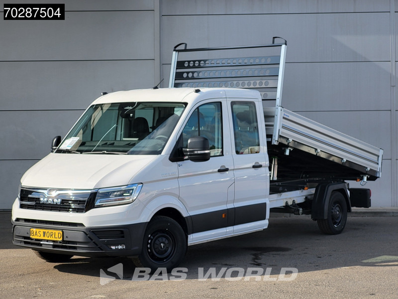 MAN TGE 3.180 Drie-Zijdige Automaat Kipper 2025-Facelift 180PK Trekhaak LED Airco Cruise Navi Euro6 Kipper Tipper Benne Kieper 3m3 A/C Towbar - Billenőplatós kisteherautó: 3 kép. MAN TGE 3.180 Drie-Zijdige Automaat Kipper 2025-Facelift 180PK Trekhaak LED Airco Cruise Navi Euro6 Kipper Tipper Benne Kieper 3m3 A/C Towbar - Billenőplatós kisteherautó: 3 kép.