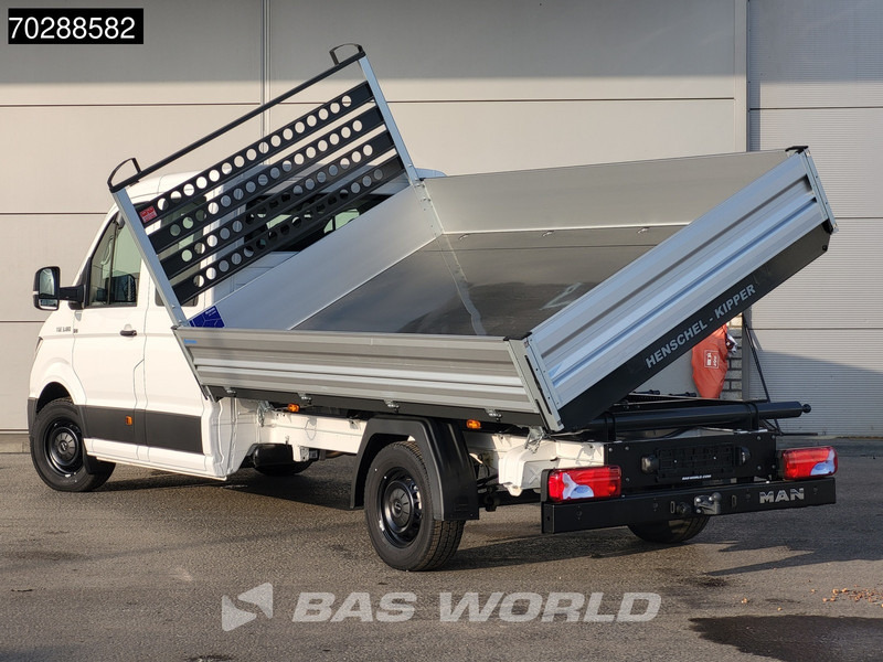 MAN TGE 3.180 Driezijdige Kipper Automaat Dubbel Cabine 2025 Facelift 180PK Trekhaak LED Navi ACC Airco Cruise Euro6 Kipper Tippe Benne Kieper - Billenőplatós kisteherautó: 5 kép. MAN TGE 3.180 Driezijdige Kipper Automaat Dubbel Cabine 2025 Facelift 180PK Trekhaak LED Navi ACC Airco Cruise Euro6 Kipper Tippe Benne Kieper - Billenőplatós kisteherautó: 5 kép.