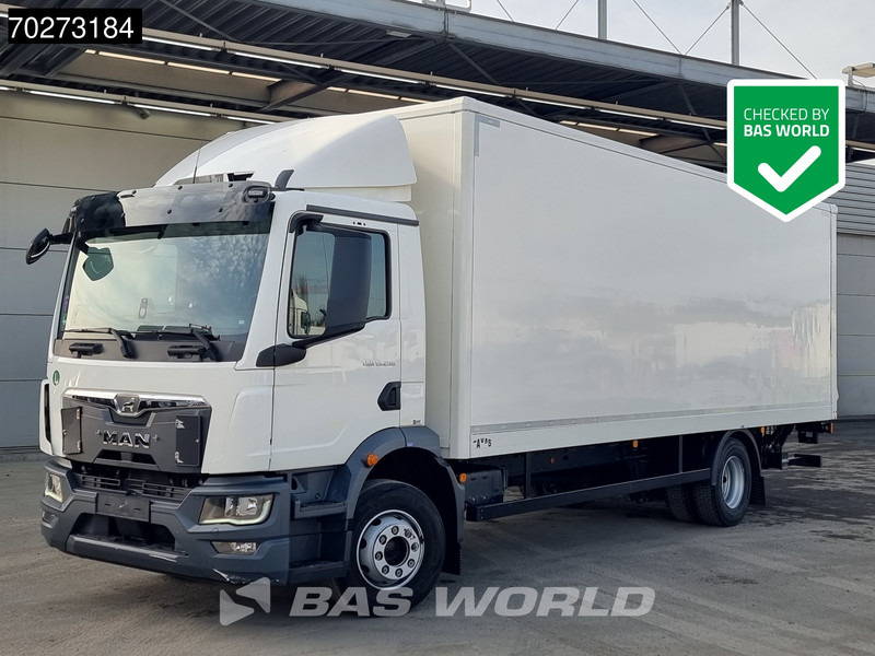 MAN TGM 15.290 4X2 15tonner Automatic Ladebordwand Euro 6 - Dobozos felépítményű teherautó: 1 kép. MAN TGM 15.290 4X2 15tonner Automatic Ladebordwand Euro 6 - Dobozos felépítményű teherautó: 1 kép.