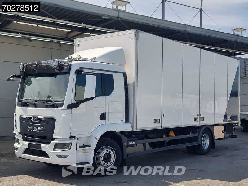 MAN TGM 18.290 4X2 19tonner Automatic Ladebordwand LED Navi Euro 6 - Dobozos felépítményű teherautó: 2 kép. MAN TGM 18.290 4X2 19tonner Automatic Ladebordwand LED Navi Euro 6 - Dobozos felépítményű teherautó: 2 kép.