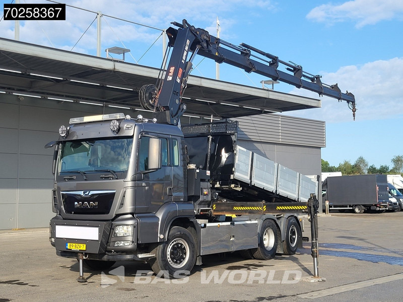 MAN TGS 26.500 6X2 Prepared NL-Truck NEW APK HIAB X-HIPRO 302 E-6 Crane Kran Fifth wheel - Billenőplatós teherautó, Darus autó: 1 kép. MAN TGS 26.500 6X2 Prepared NL-Truck NEW APK HIAB X-HIPRO 302 E-6 Crane Kran Fifth wheel - Billenőplatós teherautó, Darus autó: 1 kép.