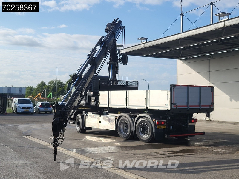 Billenőplatós teherautó, Darus autó MAN TGS 26.500 6X2 Prepared NL-Truck NEW APK HIAB X-HIPRO 302 E-6 Crane Kran Fifth wheel: 6 kép.
