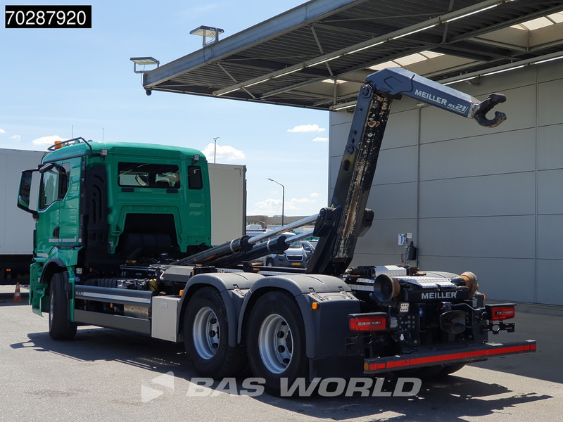 MAN TGS 28.510 6X2 Meiller RS21 65 Hooklift Lift-Axle Automatic Navi Retarder Euro 6 - Horgos rakodó teherautó: 5 kép. MAN TGS 28.510 6X2 Meiller RS21 65 Hooklift Lift-Axle Automatic Navi Retarder Euro 6 - Horgos rakodó teherautó: 5 kép.