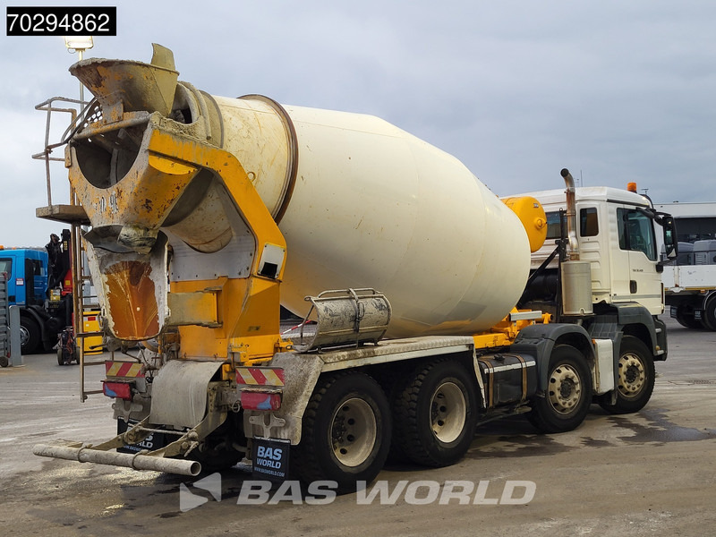 MAN TGS 32.420 8X4 9m3 Stetter Mixer Steel Suspension Automatic Euro 6 - Betonmixer: 5 kép. MAN TGS 32.420 8X4 9m3 Stetter Mixer Steel Suspension Automatic Euro 6 - Betonmixer: 5 kép.