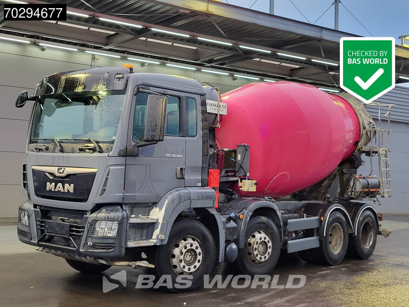MAN TGS 32.430 8X4 9m3 Imer Mixer Steelsuspension Euro 6 - Betonmixer: 1 kép. MAN TGS 32.430 8X4 9m3 Imer Mixer Steelsuspension Euro 6 - Betonmixer: 1 kép.