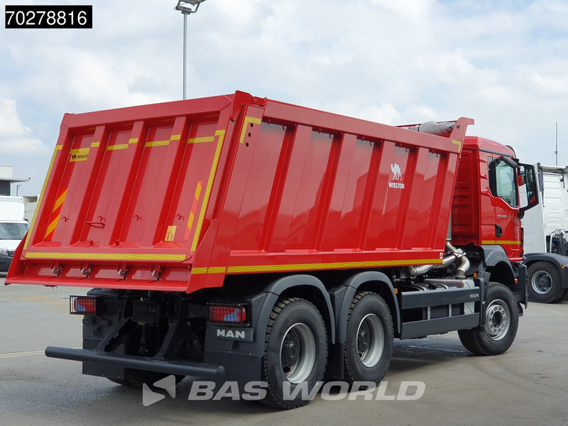 Új Billenőplatós teherautó MAN TGS 33.400 6X4 NEW! 16m3 Wielton tipper Manual Body heating Big-Axle Euro 5: 7 kép.