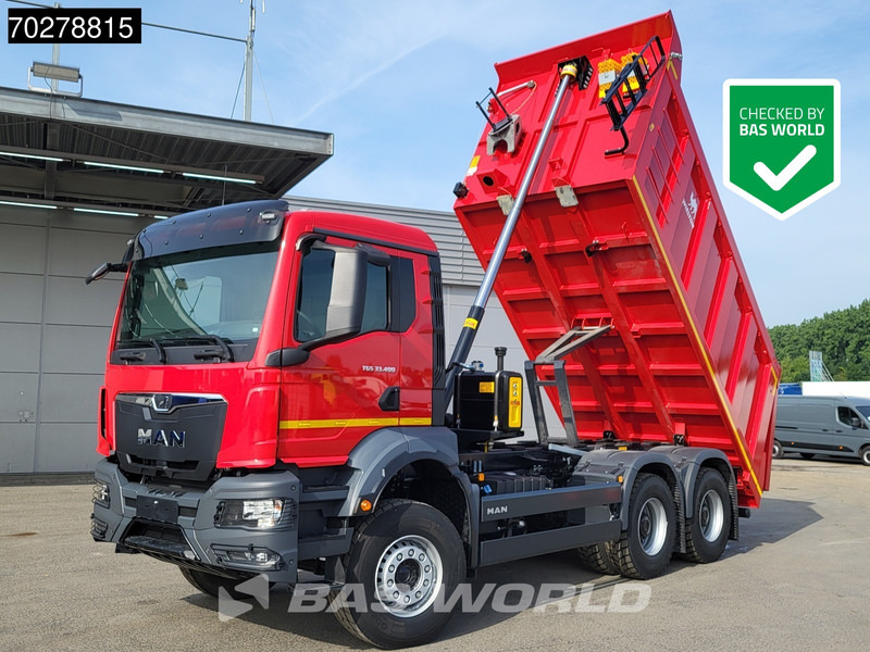 MAN TGS 33.400 6X4 NEW! 16m3 Wielton tipper Manual body heating Big-Axle Euro 5 - Billenőplatós teherautó: 1 kép. MAN TGS 33.400 6X4 NEW! 16m3 Wielton tipper Manual body heating Big-Axle Euro 5 - Billenőplatós teherautó: 1 kép.