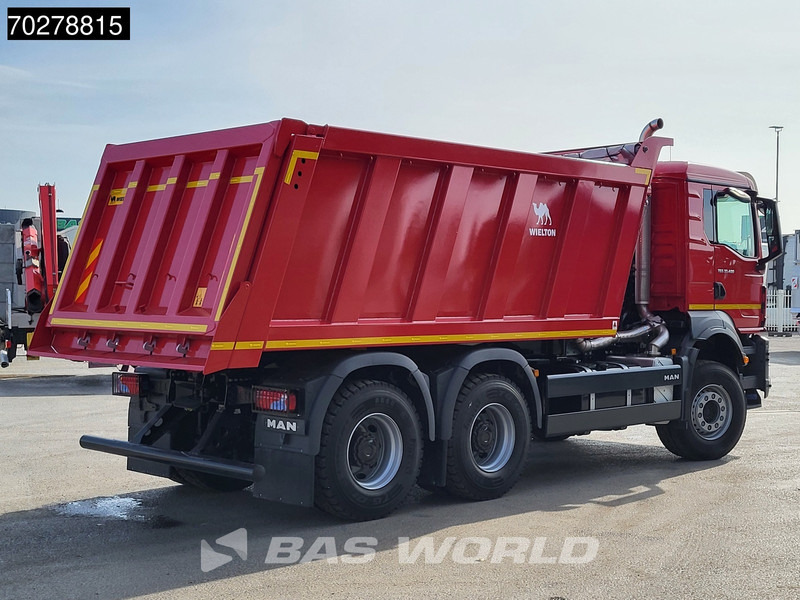 Új Billenőplatós teherautó MAN TGS 33.400 6X4 NEW! 16m3 Wielton tipper Manual body heating Big-Axle Euro 5: 8 kép.