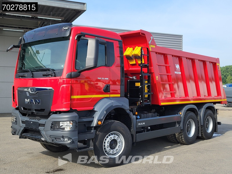 MAN TGS 33.400 6X4 NEW! 16m3 Wielton tipper Manual body heating Big-Axle Euro 5 - Billenőplatós teherautó: 5 kép. MAN TGS 33.400 6X4 NEW! 16m3 Wielton tipper Manual body heating Big-Axle Euro 5 - Billenőplatós teherautó: 5 kép.