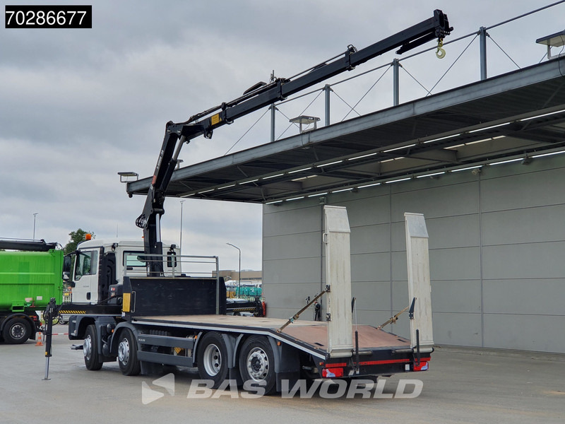 MAN TGS 35.360 8X2 HIAB X-Hiduo 158 BS-3 Crane Lift+lenkasche Machine transporter Euro 6 - Autószállító teherautó, Darus autó: 2 kép. MAN TGS 35.360 8X2 HIAB X-Hiduo 158 BS-3 Crane Lift+lenkasche Machine transporter Euro 6 - Autószállító teherautó, Darus autó: 2 kép.