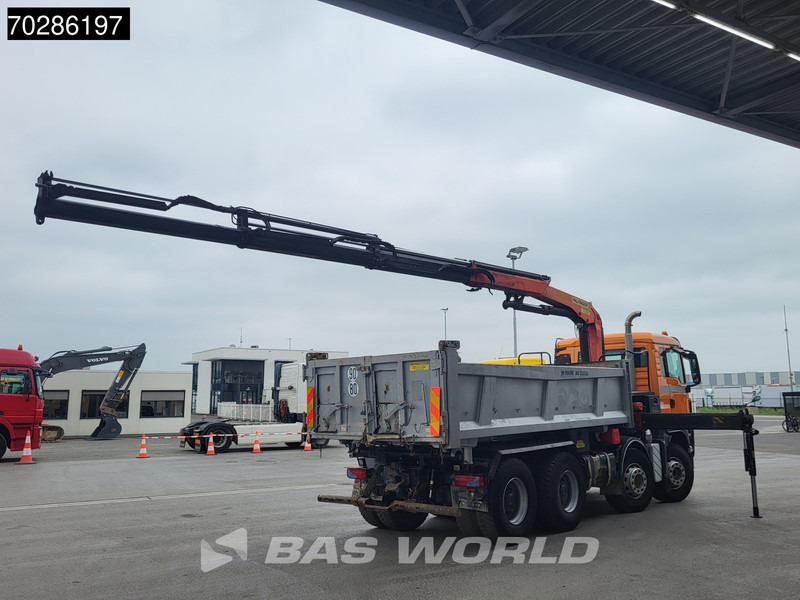 MAN TGS 35.400 8X4 Palfinger PK16001 K Kran Crane Retarder Big-Axle 2-Way tipper Euro 6 lízing MAN TGS 35.400 8X4 Palfinger PK16001 K Kran Crane Retarder Big-Axle 2-Way tipper Euro 6: 20 kép.