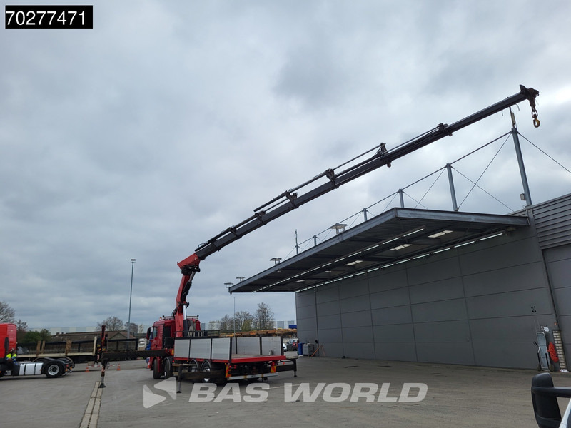 MAN TGS 35.480 8X4 Fassi F800BXP.28 Kran Crane Hydrodrive Lift-Lenkachse Euro 4 - Platós teherautó, Darus autó: 2 kép. MAN TGS 35.480 8X4 Fassi F800BXP.28 Kran Crane Hydrodrive Lift-Lenkachse Euro 4 - Platós teherautó, Darus autó: 2 kép.