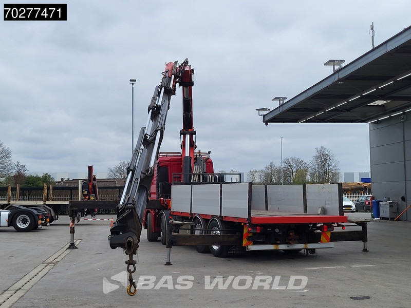 MAN TGS 35.480 8X4 Fassi F800BXP.28 Kran Crane Hydrodrive Lift-Lenkachse Euro 4 - Platós teherautó, Darus autó: 5 kép. MAN TGS 35.480 8X4 Fassi F800BXP.28 Kran Crane Hydrodrive Lift-Lenkachse Euro 4 - Platós teherautó, Darus autó: 5 kép.