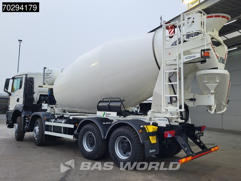 MAN TGS 41.440 8X4 NEW! 12m3 Stetter Mixer Big-Axle Steelsuspension Automatic Euro 6 - Betonmixer: 2 kép. MAN TGS 41.440 8X4 NEW! 12m3 Stetter Mixer Big-Axle Steelsuspension Automatic Euro 6 - Betonmixer: 2 kép.