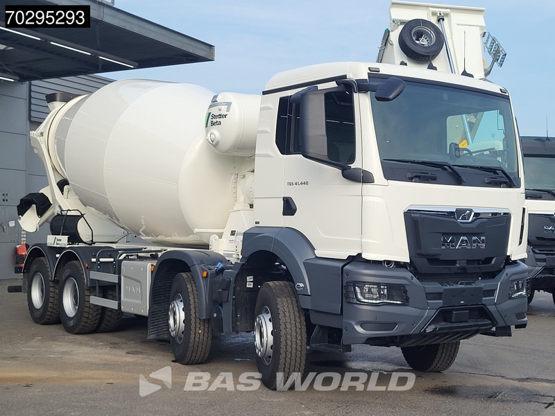 MAN TGS 41.440 8X4 New! 12m3 Stetter Steelsuspension Automatic Euro 6 - Betonmixer: 5 kép. MAN TGS 41.440 8X4 New! 12m3 Stetter Steelsuspension Automatic Euro 6 - Betonmixer: 5 kép.