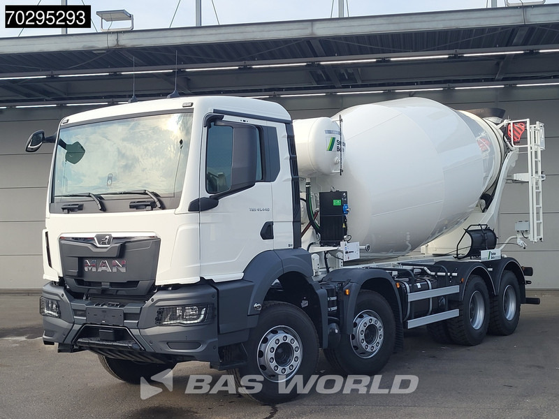 MAN TGS 41.440 8X4 New! 12m3 Stetter Steelsuspension Automatic Euro 6 - Betonmixer: 2 kép. MAN TGS 41.440 8X4 New! 12m3 Stetter Steelsuspension Automatic Euro 6 - Betonmixer: 2 kép.