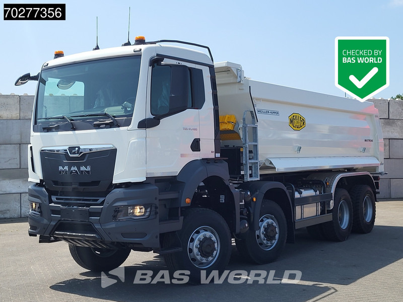 MAN TGS 41.480 8X6 NEW! 19m3 Tipper BigAxle Euro 6 - Billenőplatós teherautó: 1 kép. MAN TGS 41.480 8X6 NEW! 19m3 Tipper BigAxle Euro 6 - Billenőplatós teherautó: 1 kép.