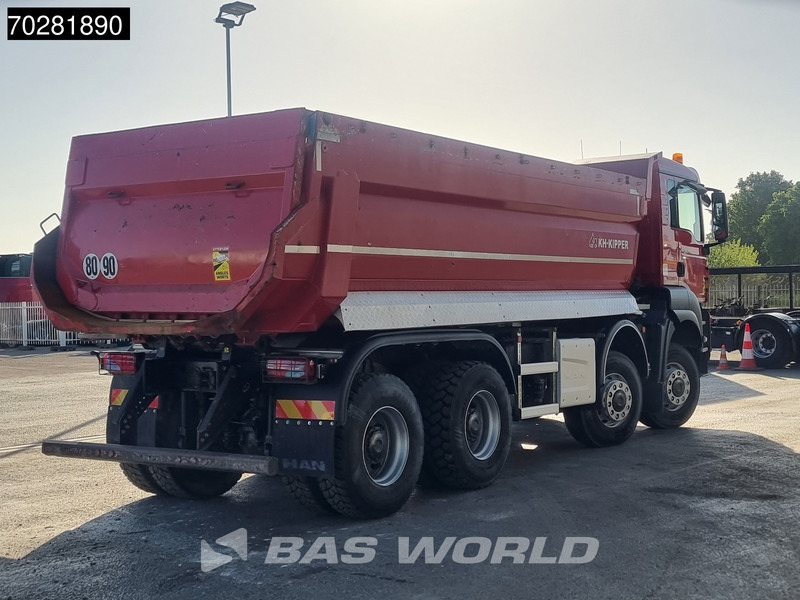 Billenőplatós teherautó MAN TGS 41.480 8X8 8x8 Big-Axle Steelsuspension 20m3 Tipper Euro 6: 7 kép.