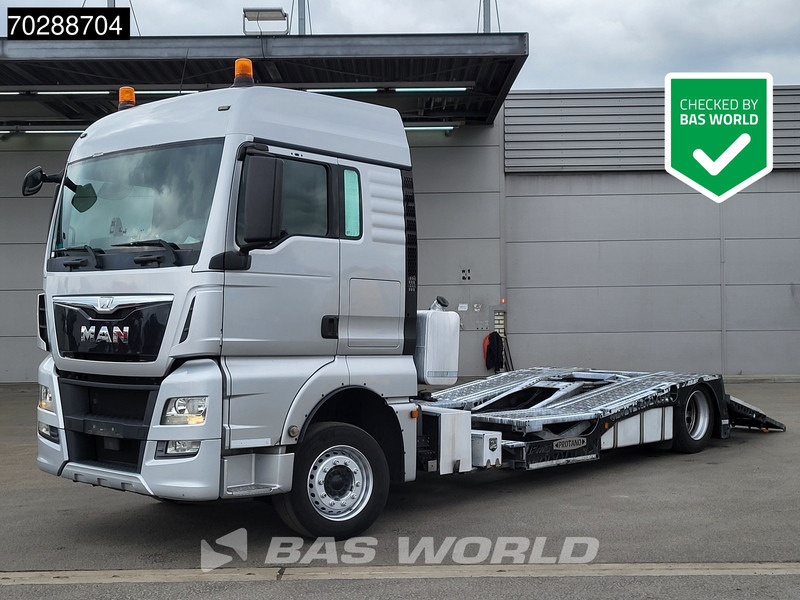 MAN TGX 18.480 4X2 18tons Protano car transporter Retarder Navi Euro 6 - Autószállító teherautó: 1 kép. MAN TGX 18.480 4X2 18tons Protano car transporter Retarder Navi Euro 6 - Autószállító teherautó: 1 kép.
