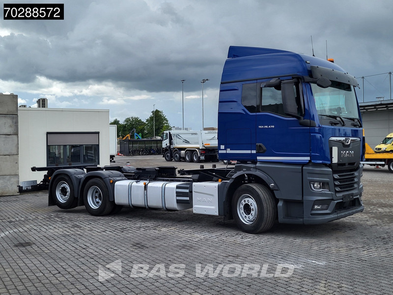MAN TGX 26.470 6X2 BDF Retarder Lift+Steering-Axle ACC Euro 6 - Cserefelépítményes teherautó: 3 kép. MAN TGX 26.470 6X2 BDF Retarder Lift+Steering-Axle ACC Euro 6 - Cserefelépítményes teherautó: 3 kép.