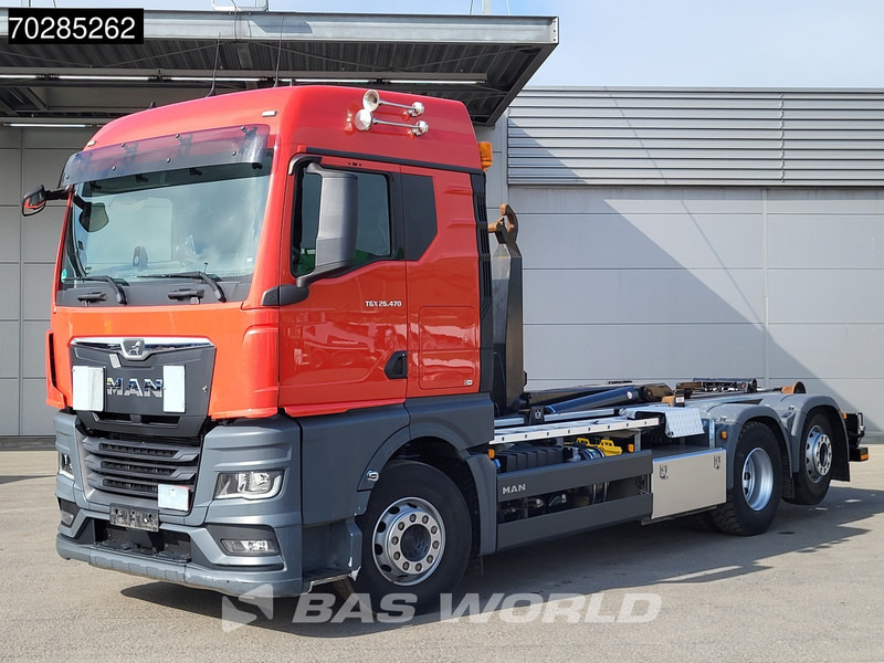 MAN TGX 26.470 TGX 6X2 VDL S-21-6200 ADR Retarder Lift+Lenkachse ACC Euro 6 - Horgos rakodó teherautó: 3 kép. MAN TGX 26.470 TGX 6X2 VDL S-21-6200 ADR Retarder Lift+Lenkachse ACC Euro 6 - Horgos rakodó teherautó: 3 kép.