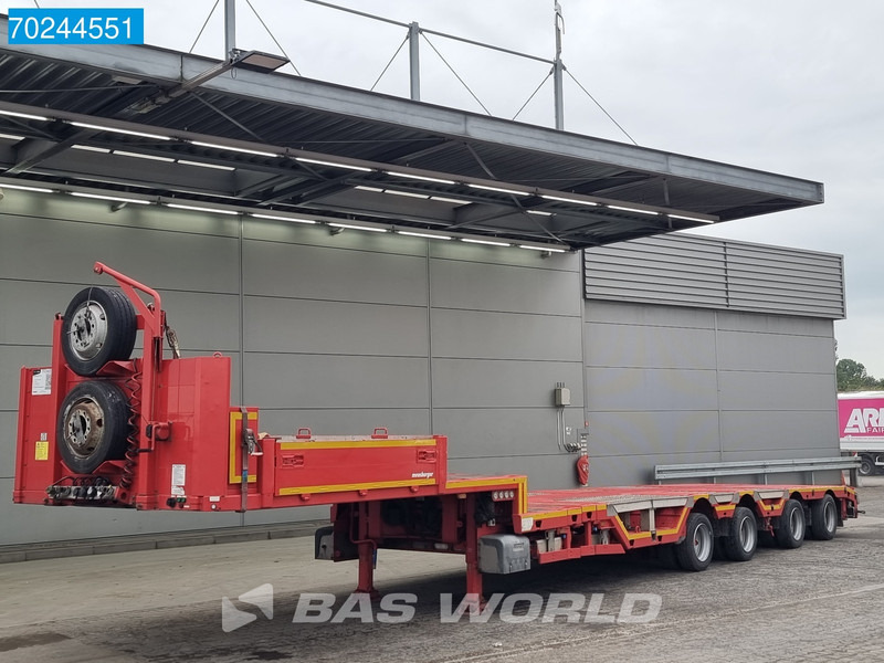 MEUSBURGER MTS-4 2xAusziehbar bis 21M Lift + 4xLenkachse - Félpótkocsi mélybölcsős: 5 kép. MEUSBURGER MTS-4 2xAusziehbar bis 21M Lift + 4xLenkachse - Félpótkocsi mélybölcsős: 5 kép.