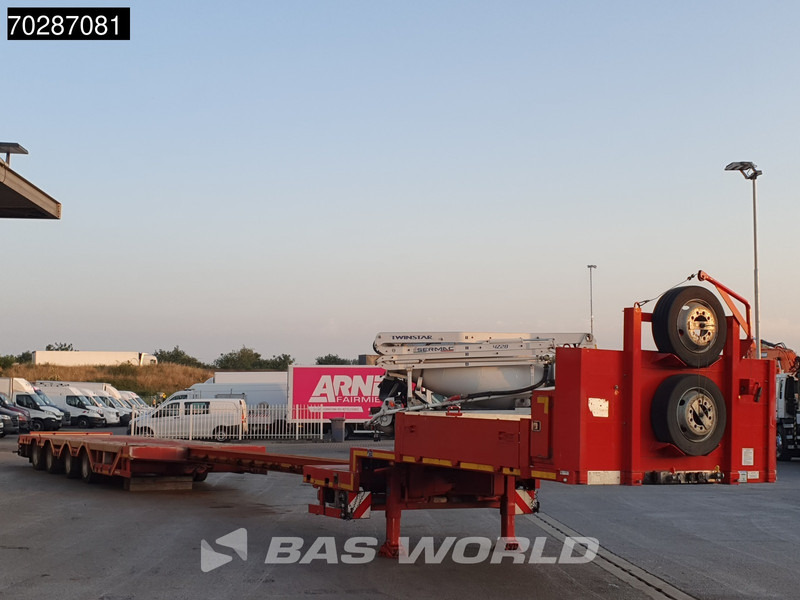 MEUSBURGER MTS-4 4 axles Extendable 7M 1xLift+2xLenkachse - Félpótkocsi mélybölcsős: 5 kép. MEUSBURGER MTS-4 4 axles Extendable 7M 1xLift+2xLenkachse - Félpótkocsi mélybölcsős: 5 kép.