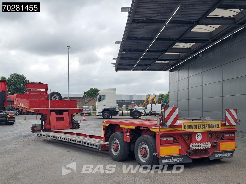 MEUSBURGER Type MPG-2 2 axles Extendable 2xLenkachse Gooseneck - Félpótkocsi mélybölcsős: 2 kép. MEUSBURGER Type MPG-2 2 axles Extendable 2xLenkachse Gooseneck - Félpótkocsi mélybölcsős: 2 kép.