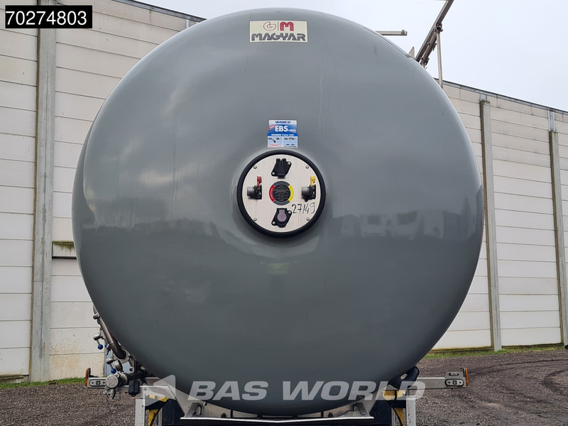 Magyar SR A1 Food 2 comp Inox steel Liftachse - Tartályos félpótkocsi: 3 kép. Magyar SR A1 Food 2 comp Inox steel Liftachse - Tartályos félpótkocsi: 3 kép.