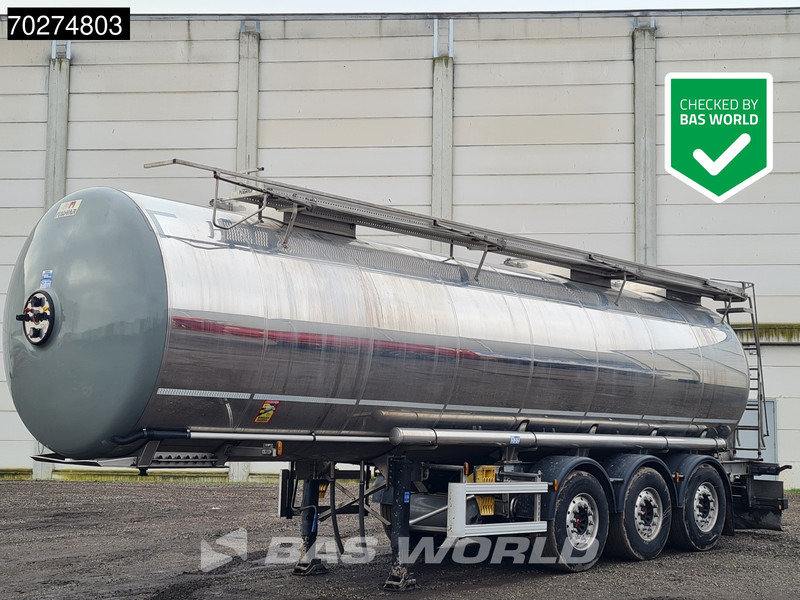 Magyar SR A1 Food 2 comp Inox steel Liftachse - Tartályos félpótkocsi: 1 kép. Magyar SR A1 Food 2 comp Inox steel Liftachse - Tartályos félpótkocsi: 1 kép.