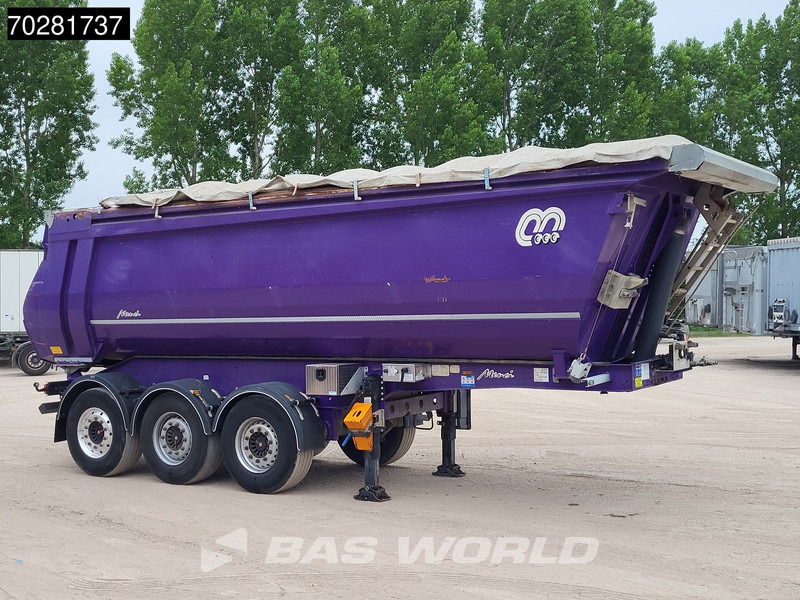 Menci SA700R 3 axles 28m3 - Félpótkocsi billenőplatós: 3 kép. Menci SA700R 3 axles 28m3 - Félpótkocsi billenőplatós: 3 kép.
