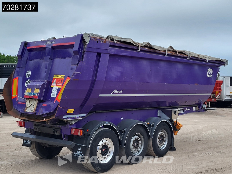 Menci SA700R 3 axles 28m3 - Félpótkocsi billenőplatós: 5 kép. Menci SA700R 3 axles 28m3 - Félpótkocsi billenőplatós: 5 kép.