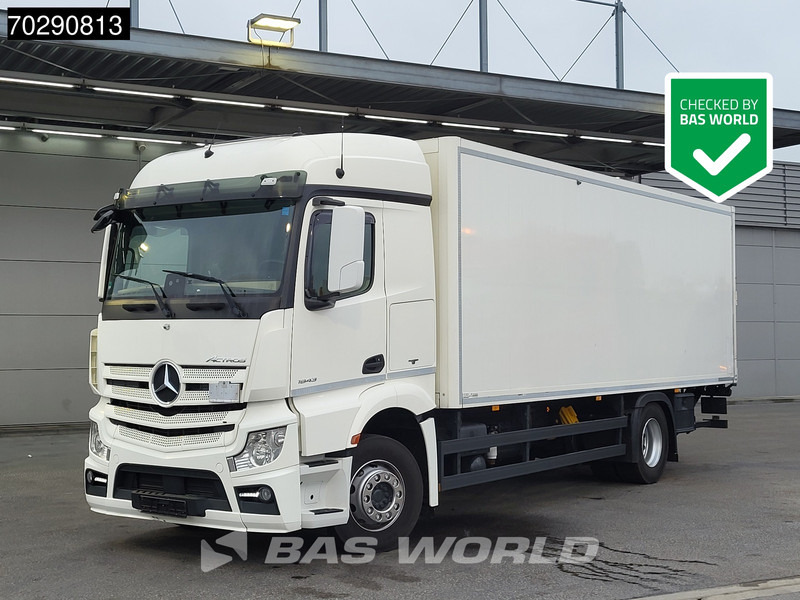 Mercedes-Benz Actros 1843 4X2 2000kg Ladebordwand Camera 360° Automatic Navi ACC Euro 6 - Dobozos felépítményű teherautó: 1 kép. Mercedes-Benz Actros 1843 4X2 2000kg Ladebordwand Camera 360° Automatic Navi ACC Euro 6 - Dobozos felépítményű teherautó: 1 kép.