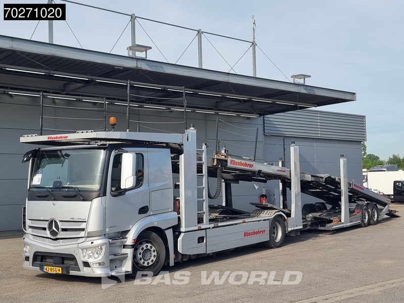 Mercedes-Benz Actros 1843 4X2 NL-Truck 8 Cars Hydraulic Winch Kässbohrer Car Transporter Euro 6 - Autószállító teherautó: 3 kép. Mercedes-Benz Actros 1843 4X2 NL-Truck 8 Cars Hydraulic Winch Kässbohrer Car Transporter Euro 6 - Autószállító teherautó: 3 kép.