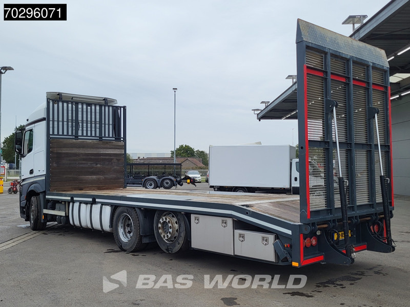 Mercedes-Benz Actros 2543 Actros 6X2 NL-Truck Machine transporter oprijwagen Retarder Lift-Axle ACC Euro 6 - Platós teherautó: 5 kép. Mercedes-Benz Actros 2543 Actros 6X2 NL-Truck Machine transporter oprijwagen Retarder Lift-Axle ACC Euro 6 - Platós teherautó: 5 kép.