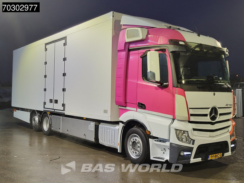 Mercedes-Benz Actros 2636 Actros 6X2 Steering Axle 2t Tailgate Full Air Euro 6 - Dobozos felépítményű teherautó: 3 kép. Mercedes-Benz Actros 2636 Actros 6X2 Steering Axle 2t Tailgate Full Air Euro 6 - Dobozos felépítményű teherautó: 3 kép.